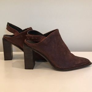 Free People Slingback Cowboy Mule